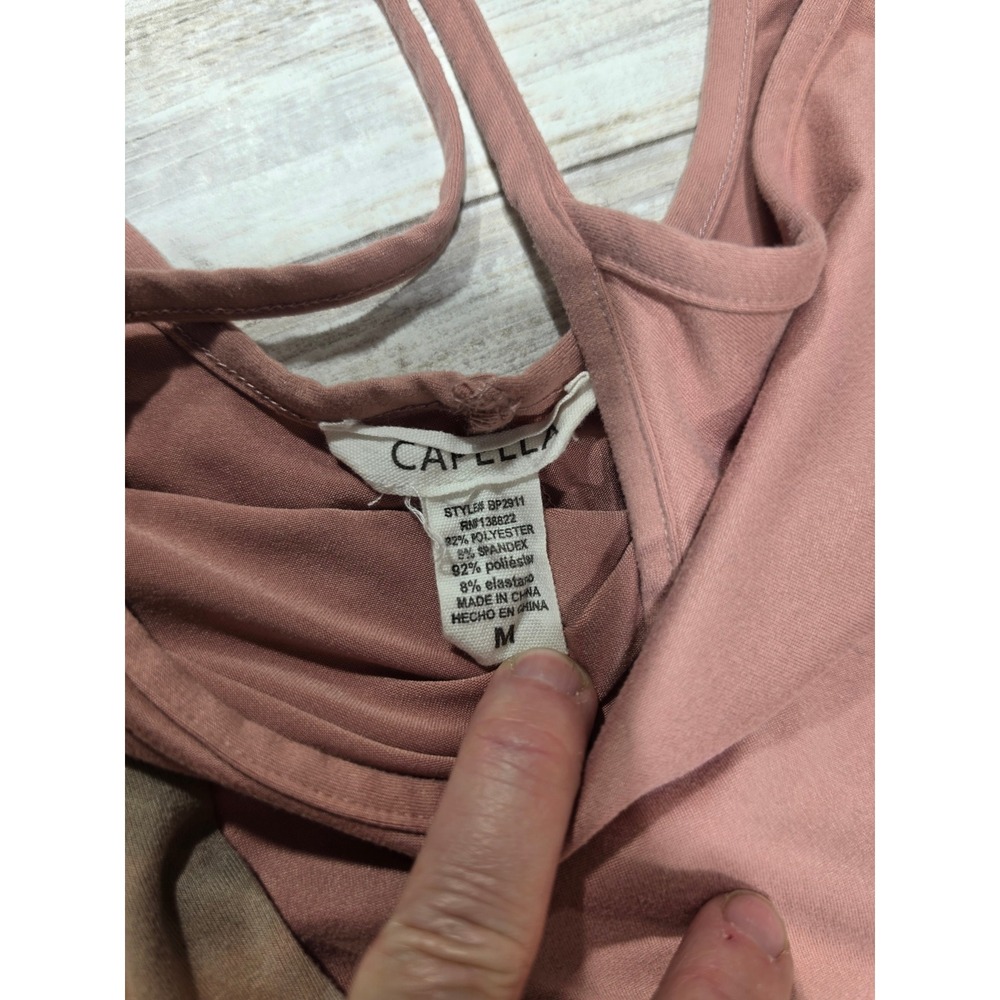 Fashion Nova Tie Dye Romper & Capella Mauve Jumpsuit Bundle S/M Loungewear Set - Picture 3 of 11
